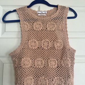Mango Crochet Tank Handmade